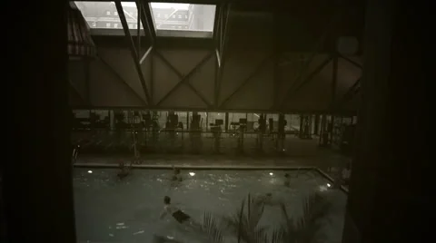 Old City Elevator Stock-Footage 43440351