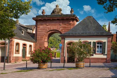 Old city gate Stock Photos