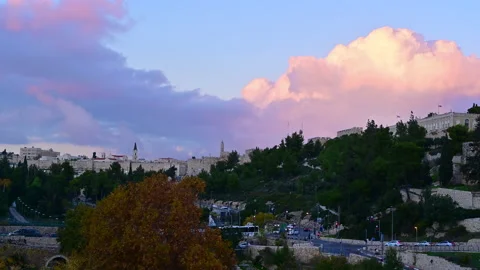 Old City Jaffa Gate; Jerusalem Israel 4K 스톡 동영상 150868950