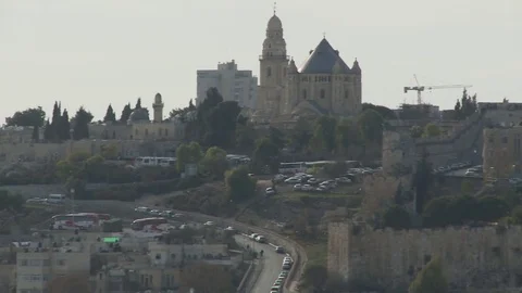 The Old City of Jerusalem Video stock 76980264