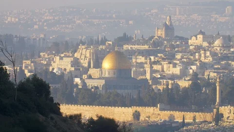 The Old city of Jerusalem Stock Footage 111151905