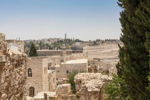 Old City of Jerusalem Stock Photos
