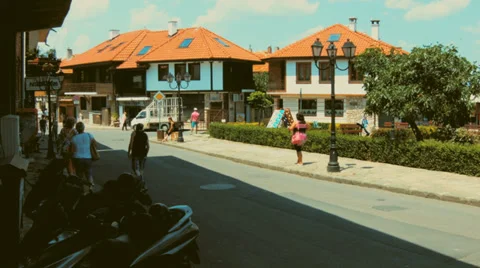 Old city of Nessebar Stock Footage 39002518