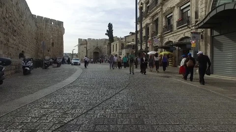 The Old City Streets 4 Stock Footage 78977491