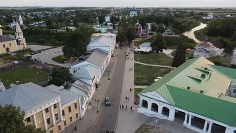 Old city Suzdal Stock Footage 218377854