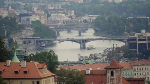 Old city view Stock Footage 99182226