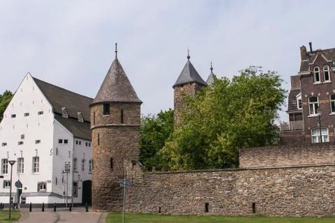 Old city wall Stock Photos