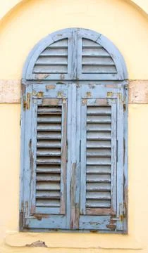 Old city windows Stock Photos
