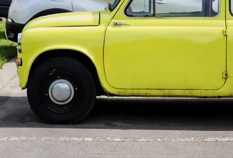 Old classic car. Foto stock