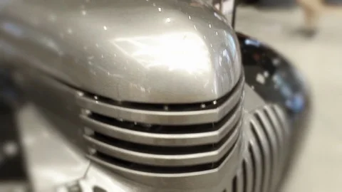 Old Classic Custom Car Stock Footage 78699573