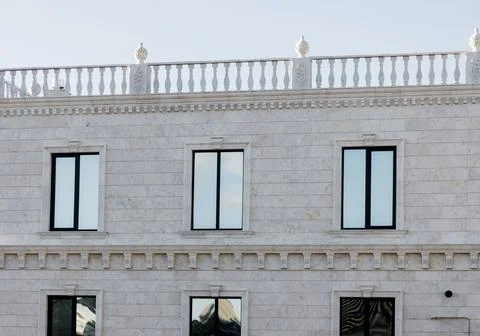 Old classical house Stock Photos