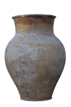 Old clay pot. Stock Photos