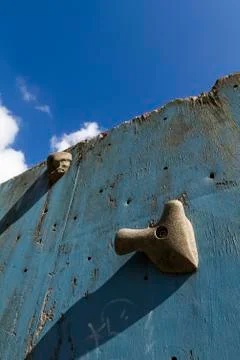 Old climbing wall Stock Photos