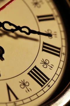 Old clock face Stockfoto's