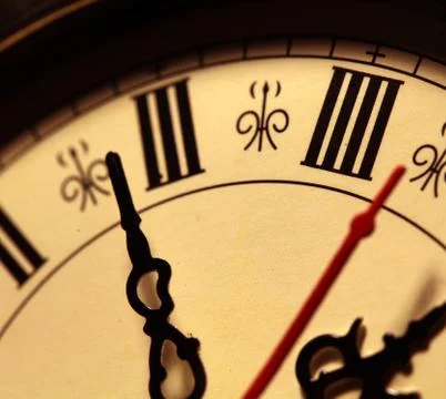 Old clock face Stock Photos