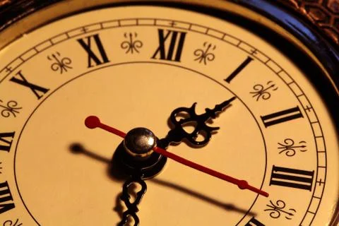Old clock face Stock Photos