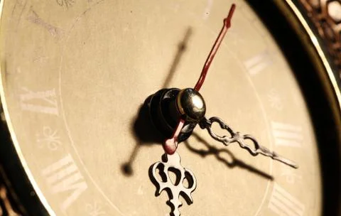 Old clock face Stock Photos