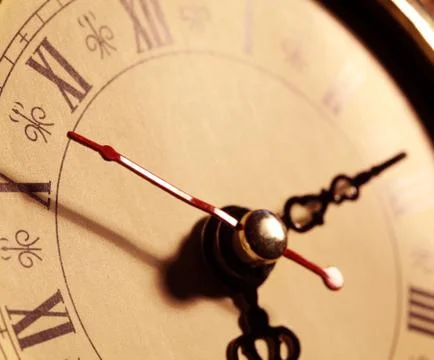 Old clock face Stock Photos