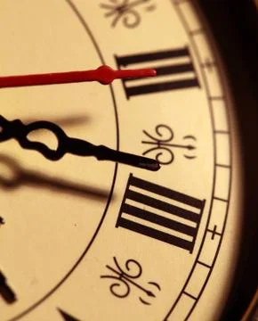 Old clock face Stock Photos