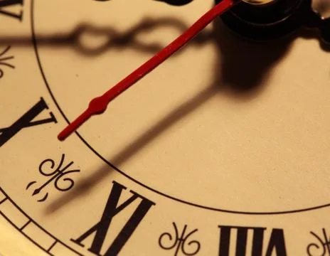 Old clock face Stock Photos