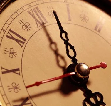 Old clock face Stockfoto's