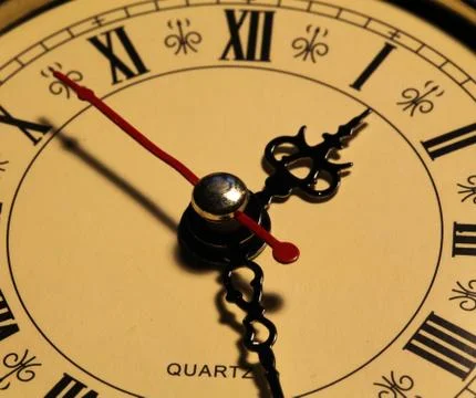 Old clock face Stock Photos