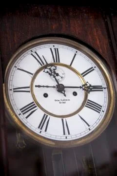 Old Clock Face Stock Photos