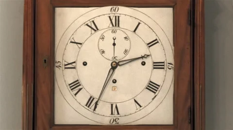 Old clock Stock Footage 2913609