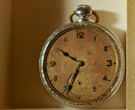 Old clock Foto stock