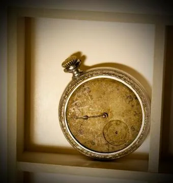 Old clock Foto stock