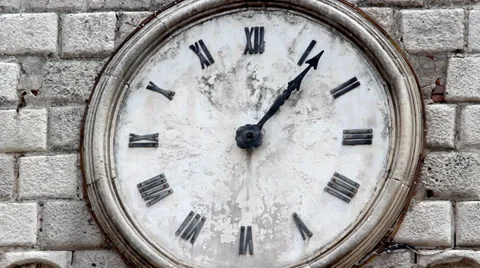 Old clock tower. Video stock 37018040