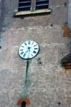 Old clock tower in Metz Stock-Fotos