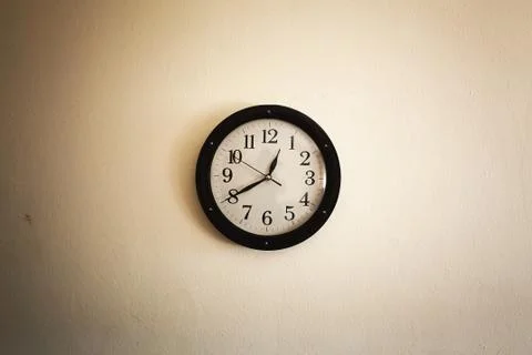 Old Clock on Wall Stock Photos