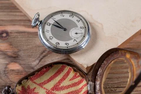 Old clocks Foto stock