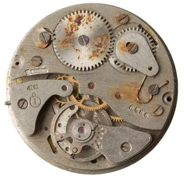 Old clockwork Stock Photos