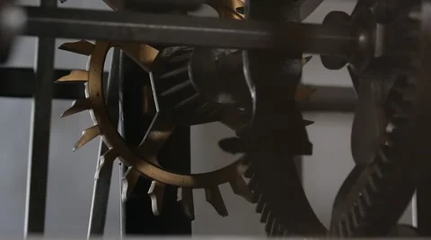 Old Clockwork Ticking Stock Footage 63900328