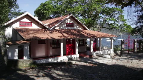 Old clubhouse Stock Footage 59481666