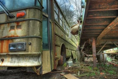 Old coach Stock Photos