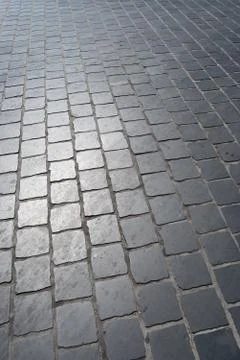 Old cobbled road Stock Photos