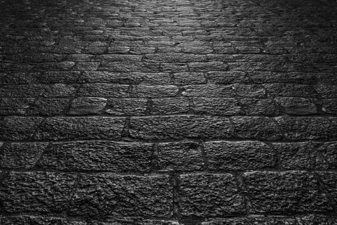 Old cobblestone pavement Stock Illustration