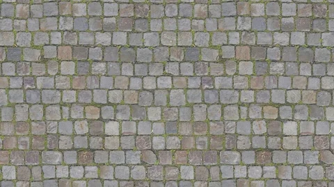 Old cobblestone street texture Stock Footage 340523227