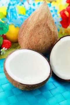 Old coconut Stock Photos