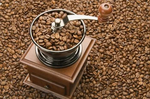 Old coffee grinder Stock Photos
