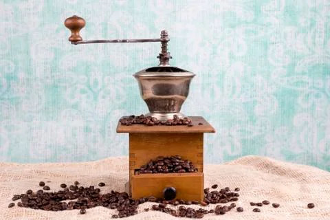 Old coffee grinder Stock Photos