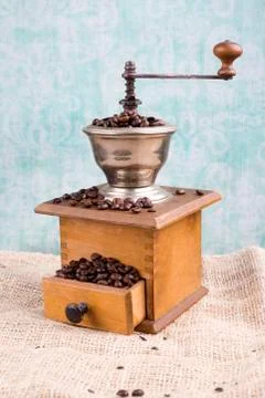 Old coffee grinder Stock Photos