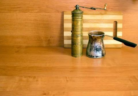 Old coffee grinder Stock Photos