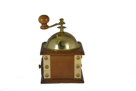 Old coffee grinder. Stock Photos