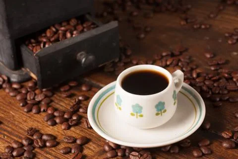 Old coffee grinder Stock Photos