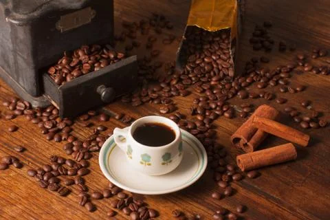 Old coffee grinder Stock-Fotos