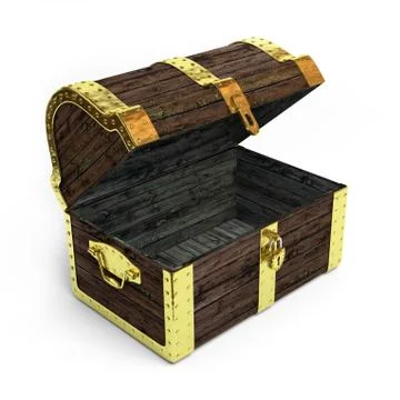 Old coffer Stock Illustration